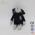 Super soft velvet bunny doll with clothes